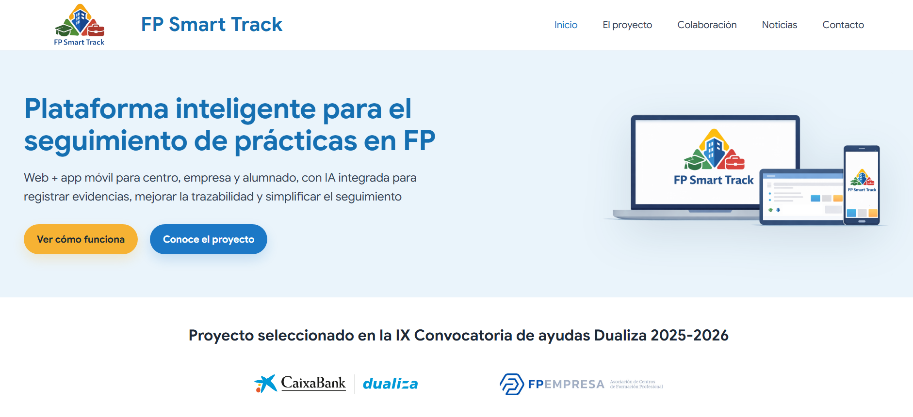 Estrenamos Web - FP Smart Track